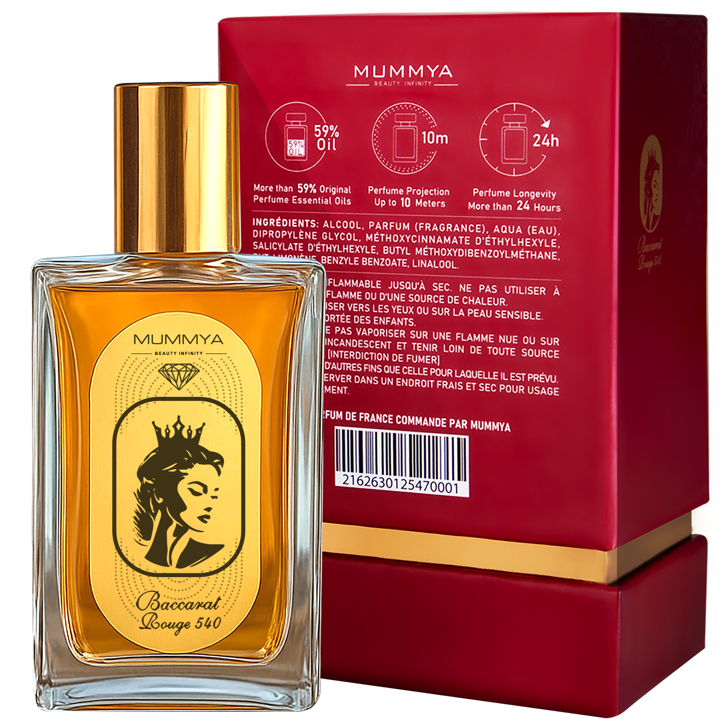 عطر ادکلن زنانه باکارات رژ 540 | Baccarat Rouge 540 — تصویر ۴