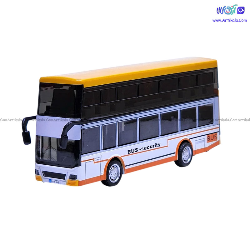 ماشین فلزی اتوبوس مدل BUS SECURITY کد YD632