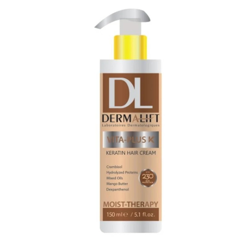 کرم مو درمالیفت مناسب موی کراتینه حجم 150mL — تصویر ۲
