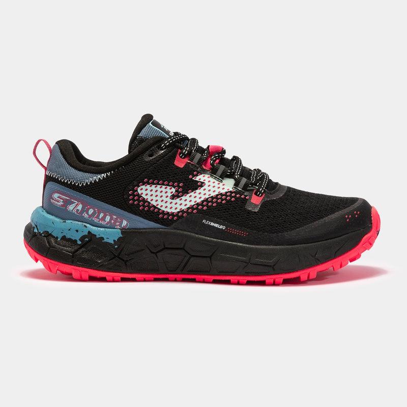 کفش تریل رانینگ مدل TK.SIMA LADY 2201 BLACK BLUE