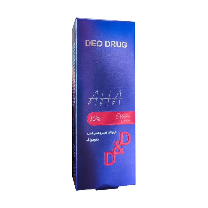 کرم آلفا دئودراگ حاوی هیدروکسی اسید حجم 45mL