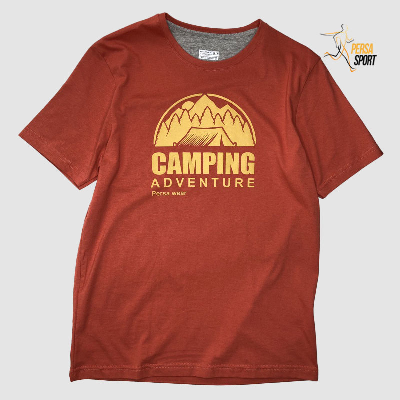 تیشرت آستین کوتاه پرساویر مدل Camping Adventure