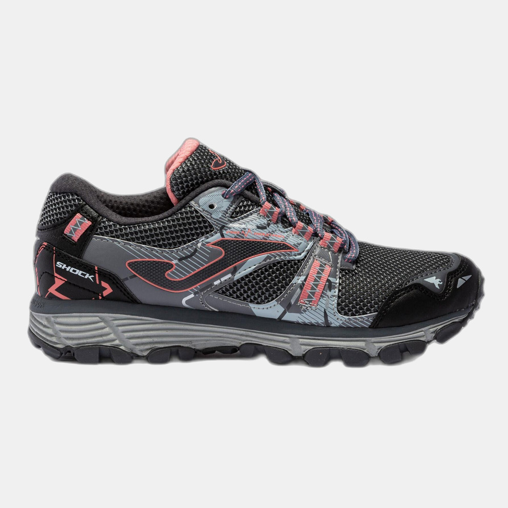 کفش تریل رانینگ زنانه مدل TK.SHOCK LADY 2212 GREY PINK