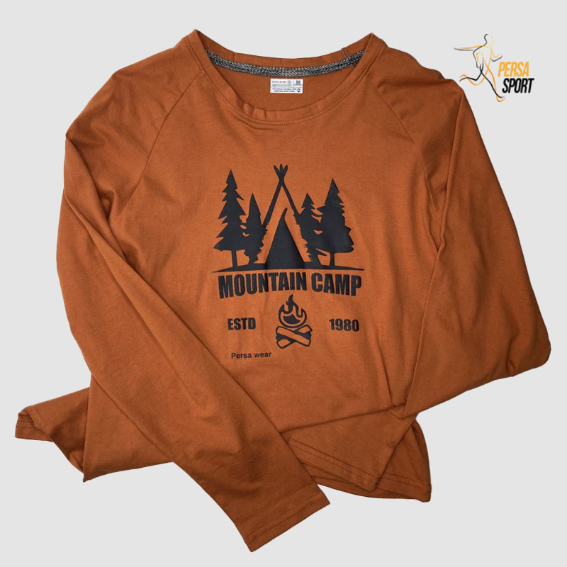 تیشرت آستین بلند پرساویر مدل Mountain Camp — تصویر ۴