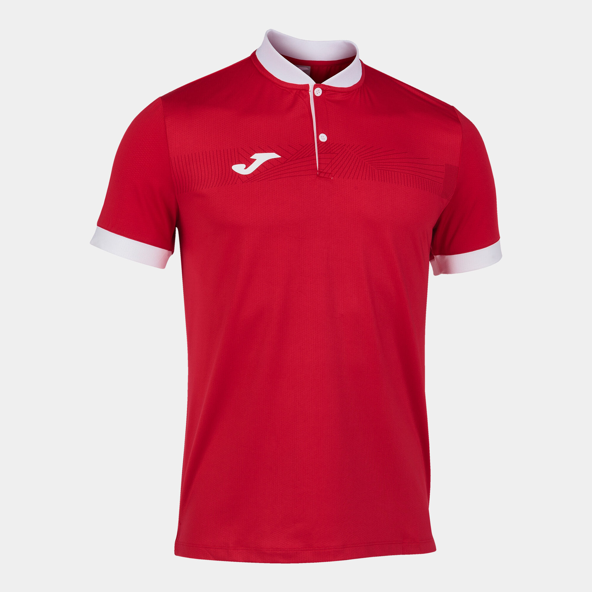 تیشرت ورزشی جوما مدل TORNEO SHORT SLEEVE POLO RED WHITE — تصویر ۲