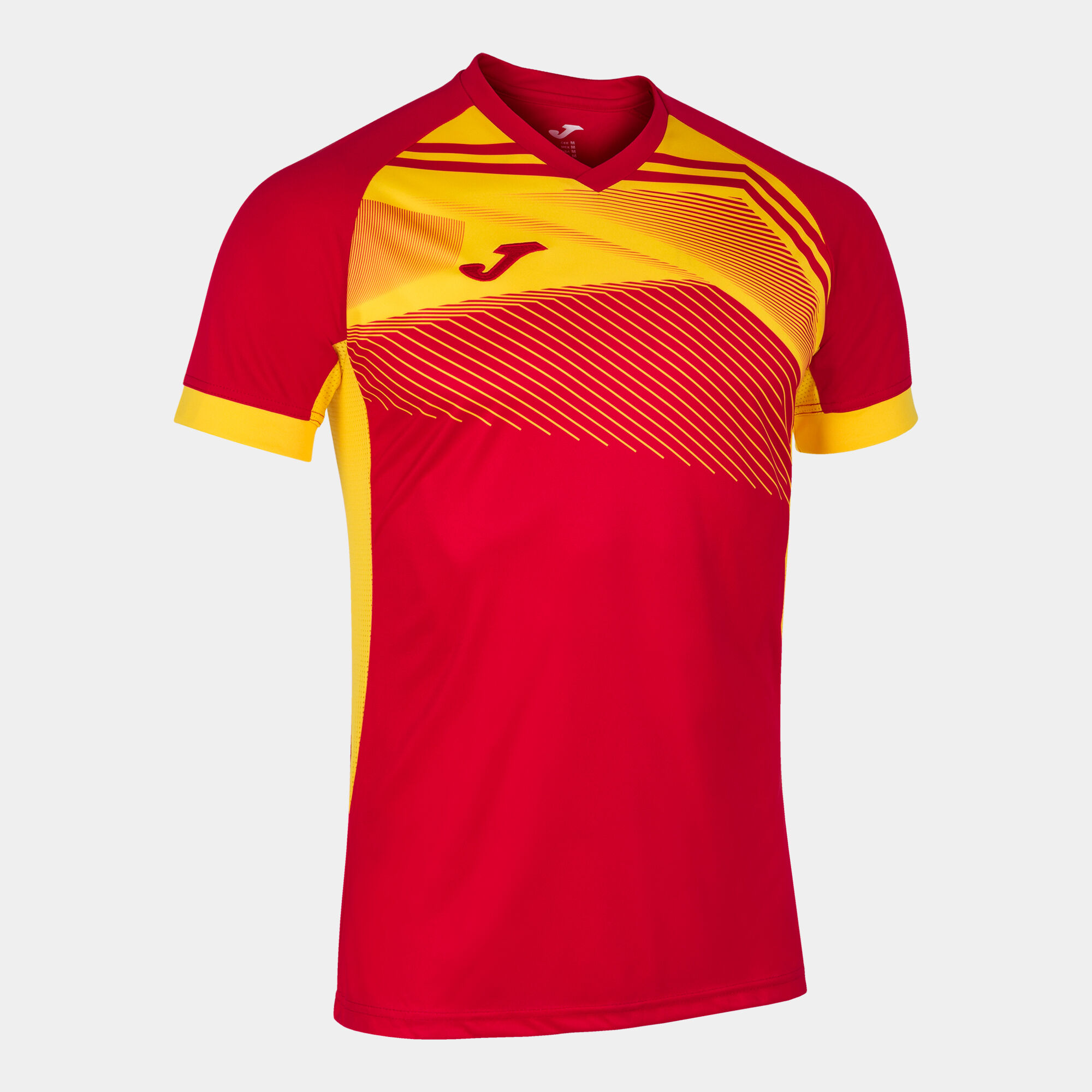 تیشرت ورزشی جوما مدل SUPERNOVA II T-SHIRT RED YELLOW — تصویر ۲