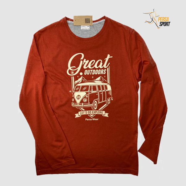 تیشرت آستین بلند پرساویر مدل Great Outdoors