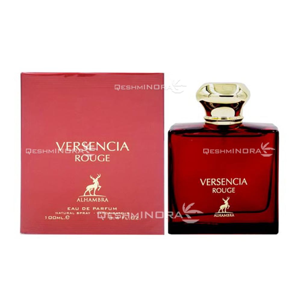 ادکلن ورسنچیا رژ الحمبرا Alhambra Versencia Rouge (ورساچه اروس فلیم Versace Eros Flame)