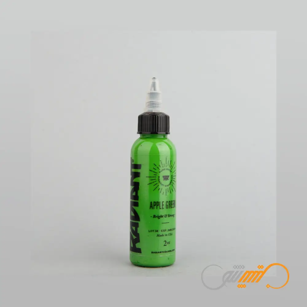 رنگ تتو رادیانت Radiant Apple Green — تصویر ۲