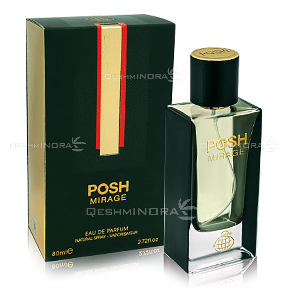 ادکلن پوش میراژ فرگرانس ورد Posh Mirage Fragrance World (فرگرنس دو بوا کانابیس بلو Fragrance Du Bois Cannabis Blue)