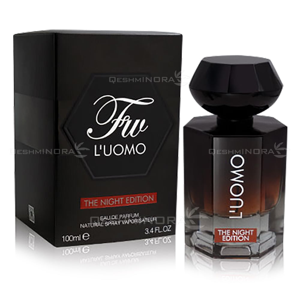 ادکلن لومو د نایت ادیشن فرگرانس ورد L’Uomo The Night Edition Fragrance World