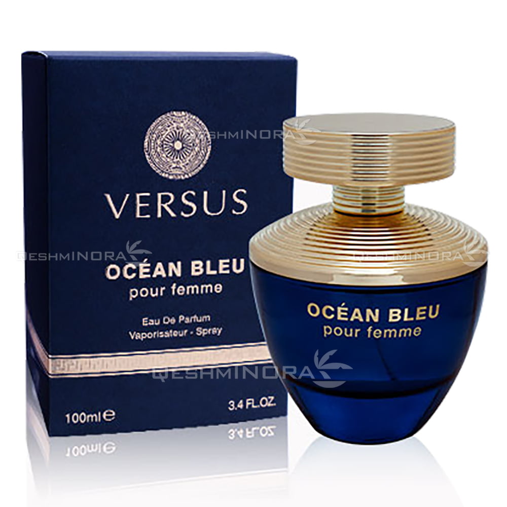 ادکلن اوشن بلو پور فم فرگرانس ورد Ocean Bleu Pour Femme Fragrance World (ورساچه دیلان بلو پور فم Versace Dylan Blue Pour Femme)