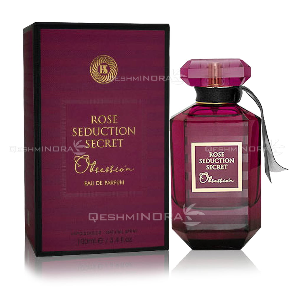 ادکلن رز سداکشن سکرت ابسشن فرگرانس ورد Rose Seduction Secret Obsession Fragrance World (ویکتوریا سکرت بامب شل پشن Victoria Secret Bombshell Passion)