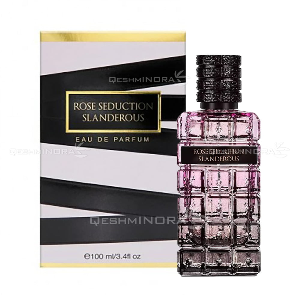 ادکلن رز سداکشن اسلندروس فرگرانس ورد Fragrance World Rose Seduction Slanderous