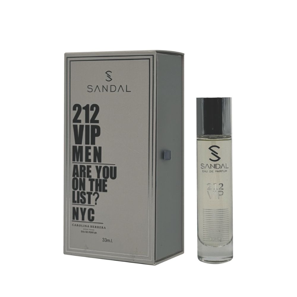 عطر مردانه 212 وی آی پی صندل 33 میل — تصویر ۲