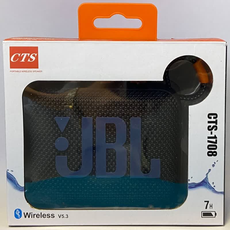 اسپیکر بلوتوثی قابل حمل جی بی ال مدل CTS-1708- سبز آبی