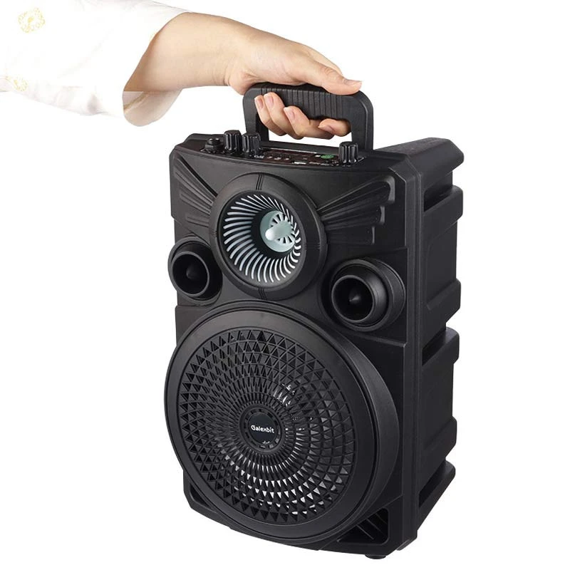 اسپیکر بلوتوثی گلکس بیت GS21 + میکروفون و ریموت کنترل — تصویر ۸