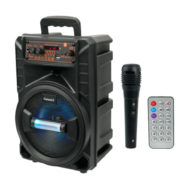 اسپیکر بلوتوثی گلکس بیت GS-14 + میکروفون و ریموت کنترل