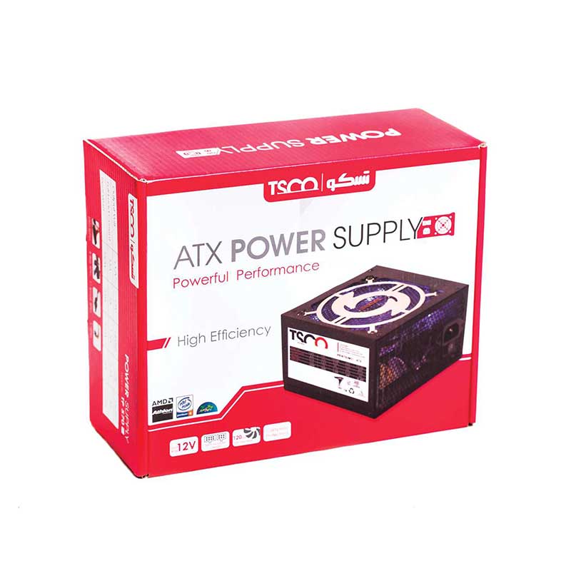 پاور کامپیوتر تسکو مدل TP 570W ا Tsco TP 570W Computer Power Supply کد 4598