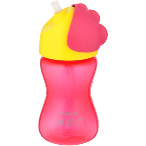AVENT PHILIPS لیوان نی خمیده فلیپس اونت 300میل — تصویر ۳
