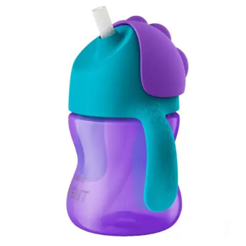 لیوان نی خمیده فلیپس اونت 200میل avent philips — تصویر ۲