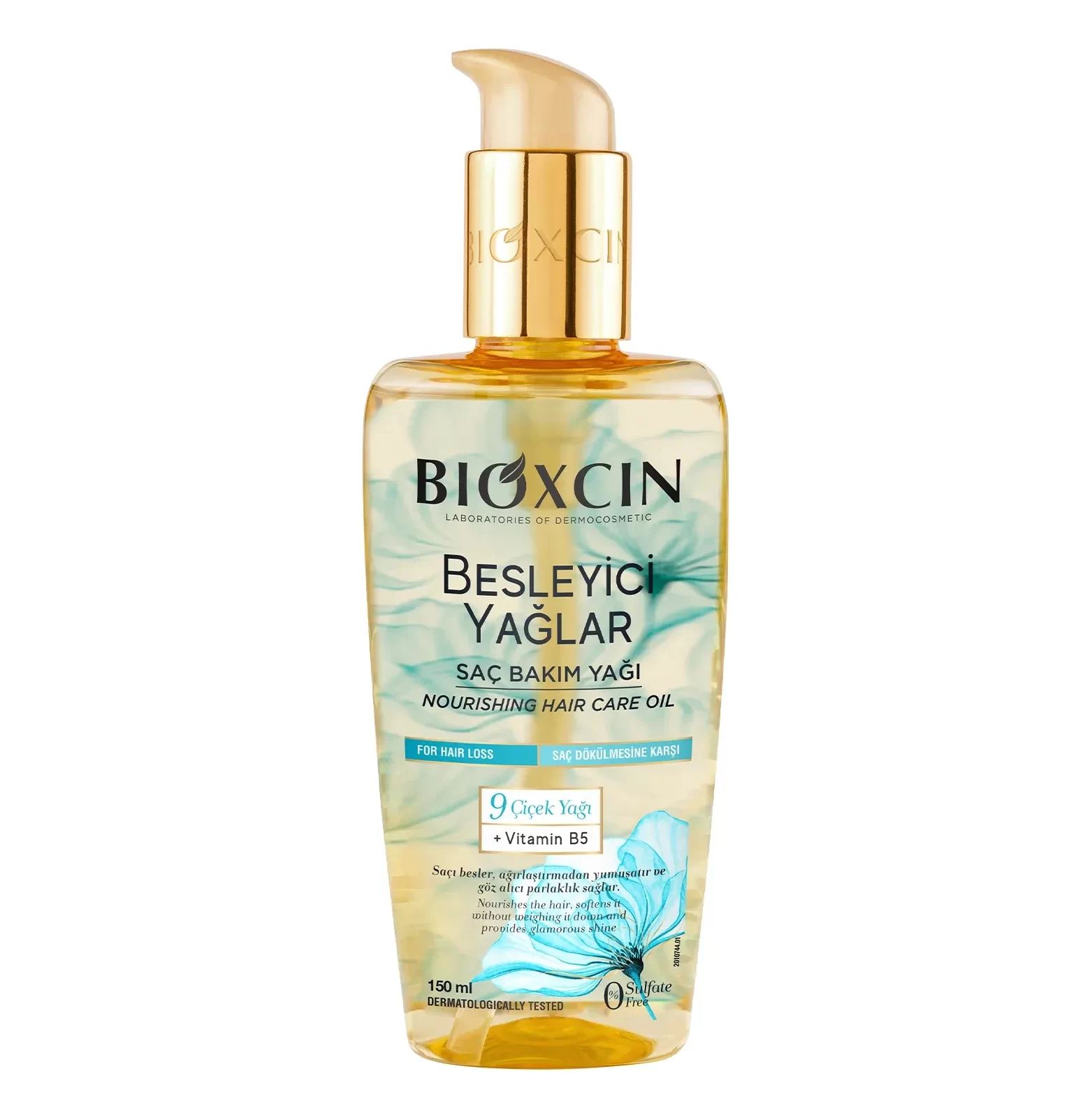 روغن مو 9 گیاه بیوکسین BIOXCIN موهای خشک و آسیب دیده حجم 150 میل — تصویر ۲