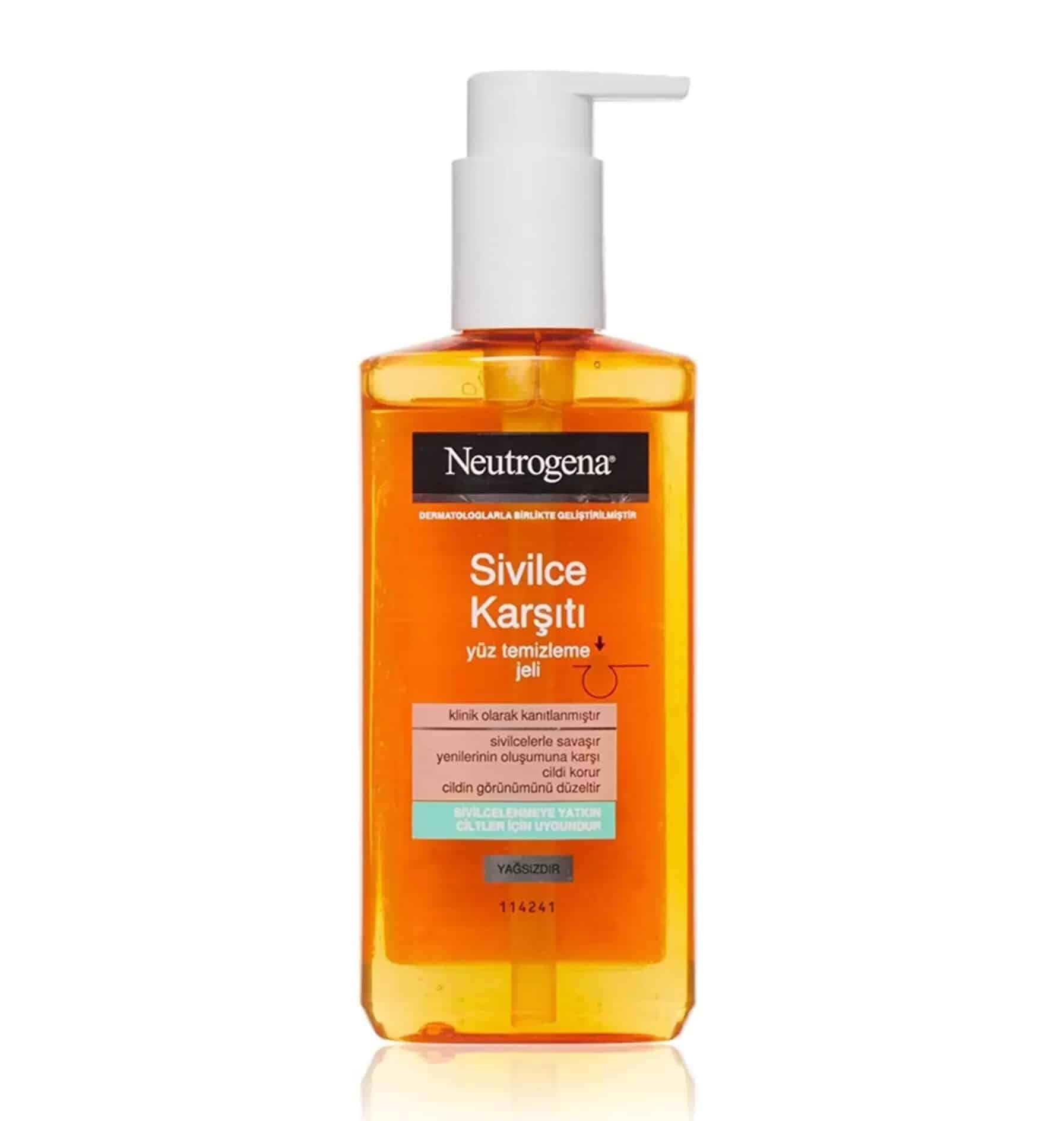 ژل شستشو نوتروژینا Neutrogena ضدجوش مدل Sivilce Karsiti حجم 200 میل — تصویر ۲
