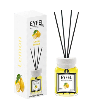 خوشبو کننده هوا ایفل اصل eyfel Reed Diffuser با رایحه لیمو120میل — تصویر ۲