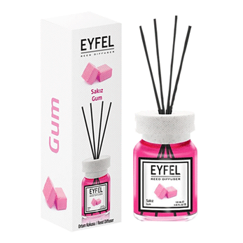 خوشبو کننده هوا ایفل اصل eyfel Reed Diffuser با رایحه آدامس 120 میل — تصویر ۲