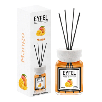 خوشبو کننده هوا ایفل اصل eyfel Reed Diffuser با رایحه انبه 120 میل — تصویر ۲