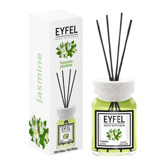 خوشبو کننده هوا ایفل اصل eyfel Reed Diffuser با رایحه گل یاسمین 120 میل — تصویر ۲