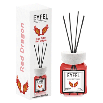خوشبو کننده هوا ایفل اصل eyfel Reed Diffuser با رایحه اژدهای قرمز 120 میل