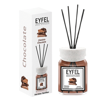 خوشبو کننده هوا ایفل اصل eyfel Reed Diffuser با رایحه شکلات 120میل — تصویر ۲