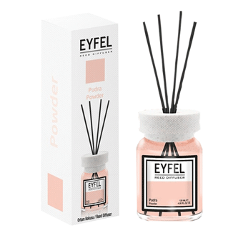 خوشبو کننده هوا ایفل اصل eyfel Reed Diffuser با رایحه پودر 120 میل