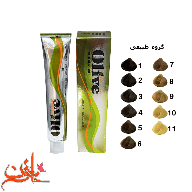 رنگ موی الیو گروه طبیعی (natural)