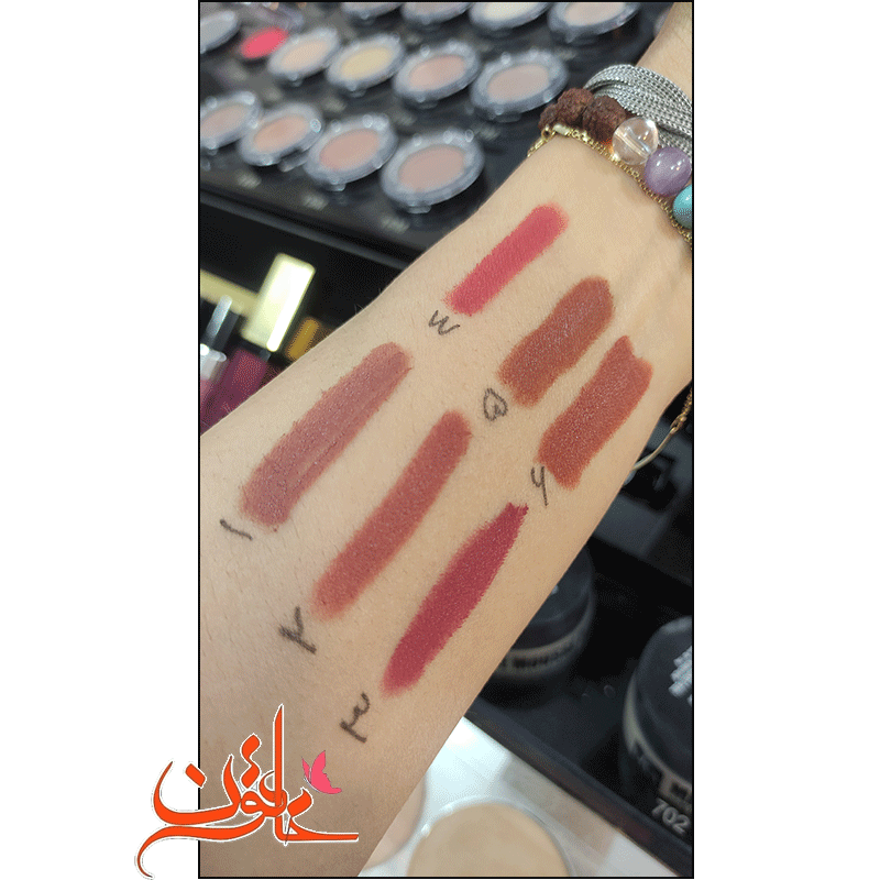 رژ لب مدادی اسکارلت Scarlet شماره 01 تا 06 — تصویر ۵