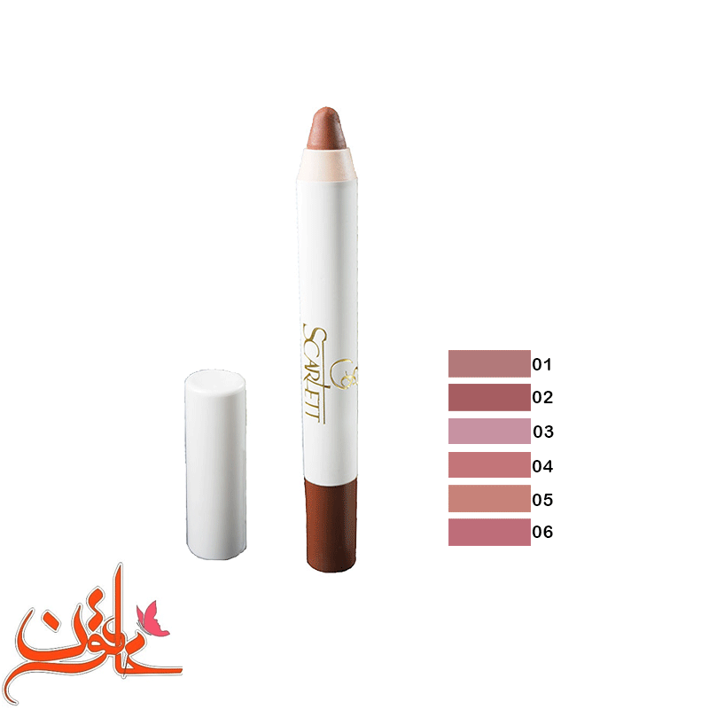 رژ لب مدادی اسکارلت Scarlet شماره 01 تا 06
