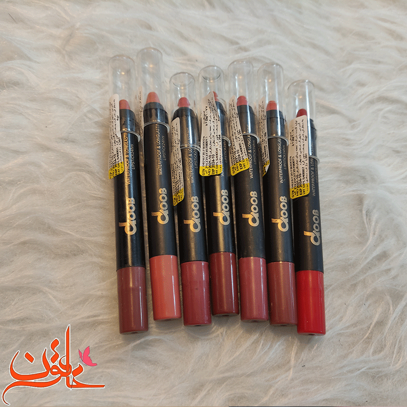 رژلب مدادی دوب DOOB شماره 201 تا 208 — تصویر ۴