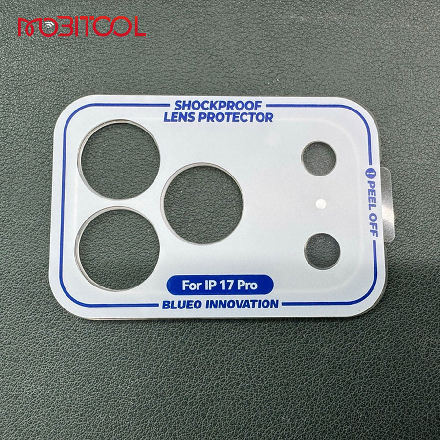 محافظ دور لنز آیفون 17 پرو مکس بلو Blueo Invisible Shock-resistant Lens iPhone 17 Pro Max — تصویر ۵