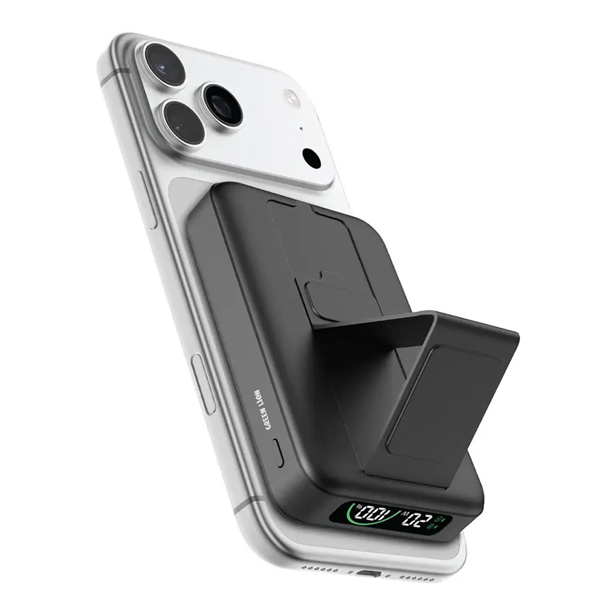 پاوربانک مگ سیف 10000 میلی آمپر گرین لاین Green Lion Aston 10000mAh Power Bank