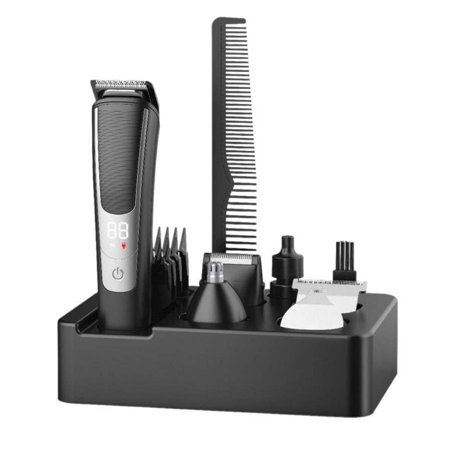 ست ماشین اصلاح شارژی 5 کاره گرین لاین Green Lion 5 in 1 Grooming Set 600mAh
