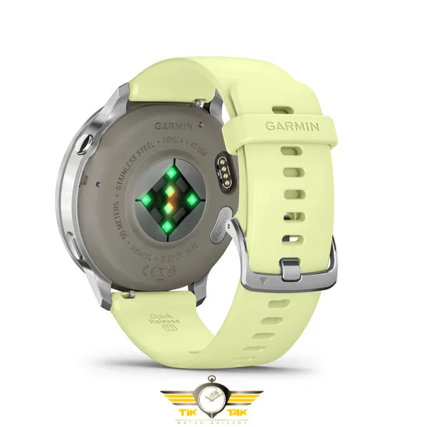 ساعت گارمین Venu 4 – 45 mm Silver with Citron با گارانتی ۱ ساله — تصویر ۵