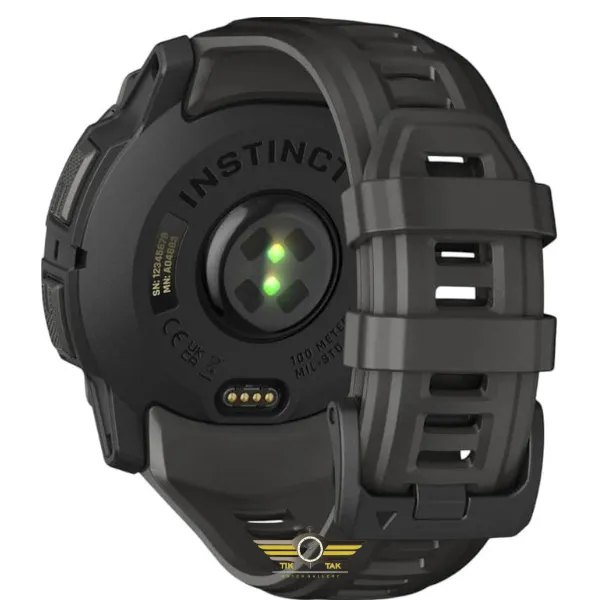ساعت گارمین Instinct 3 – 50 mm AMOLED Black | گالری ساعت تیک تاک - نمایندگی محبوب ترین برند های ساعت جهان در ایران — تصویر ۵
