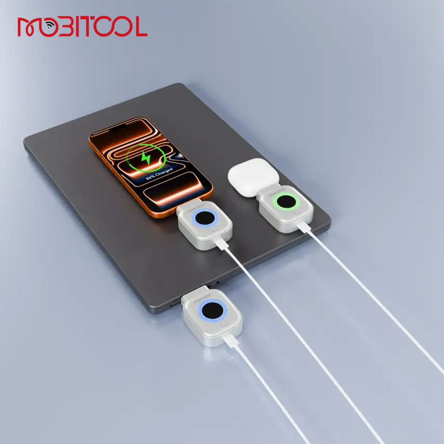 قطع کن خودکار شارژر پرودو Porodo Auto Release Smart Auto-Cutoff Charging Adapter — تصویر ۳