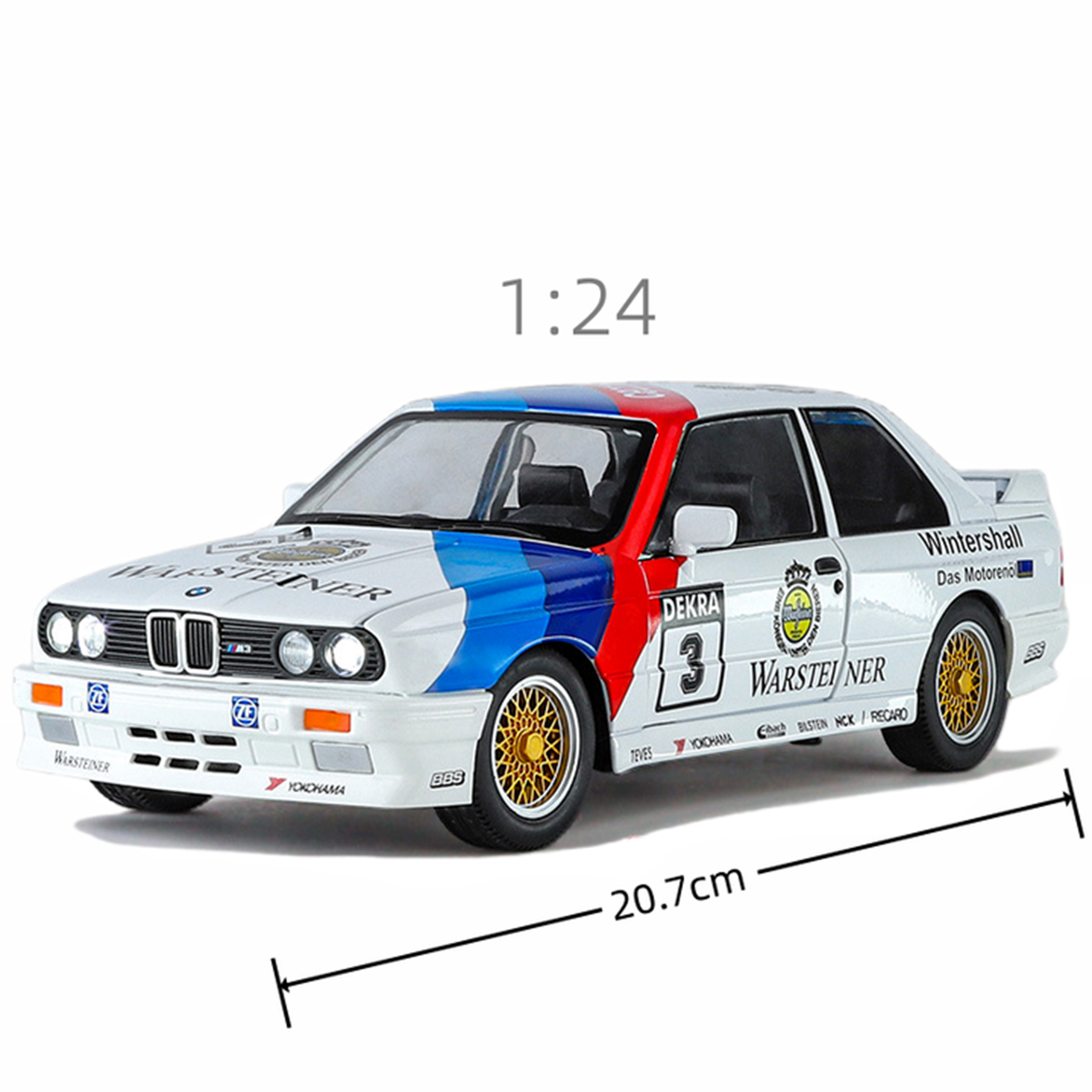 ماکت ماشین مدل BMW M3 E30 1/24 — تصویر ۳