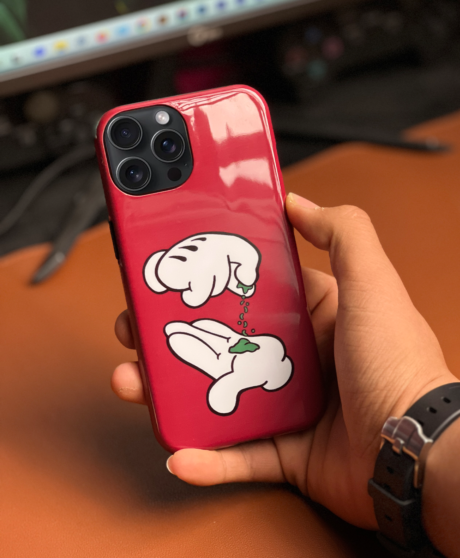 قاب طرح دار فانتزی Typhoon مدل آیفون Iphone 13 Pro Max — تصویر ۴