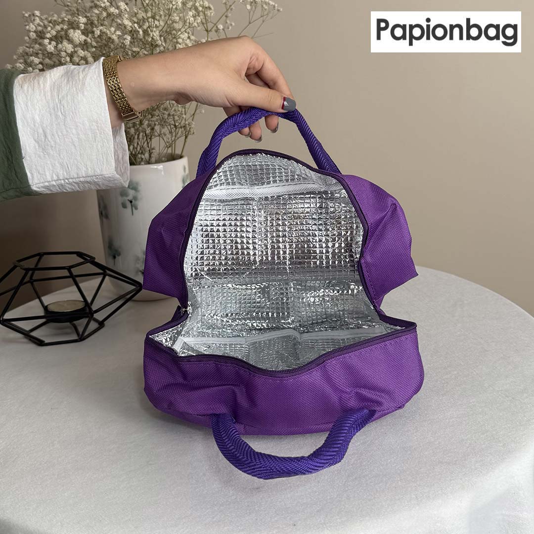 کیف ظرف غذا کرومی عایق دار کد1161 — تصویر ۳