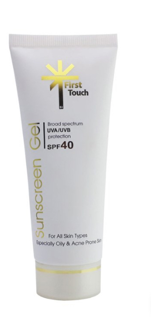 ژل ضد آفتاب بدون رنگ SPF40 فرست تاچ 70mlاصل(ارسال با ضمانت اصل بودن) — تصویر ۲