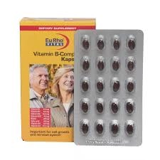 کپسول ویتامین ب کمپلکس یوروویتال ۶۰ عددی | Eurovitall B-Complex Vitamin 60 Capsules