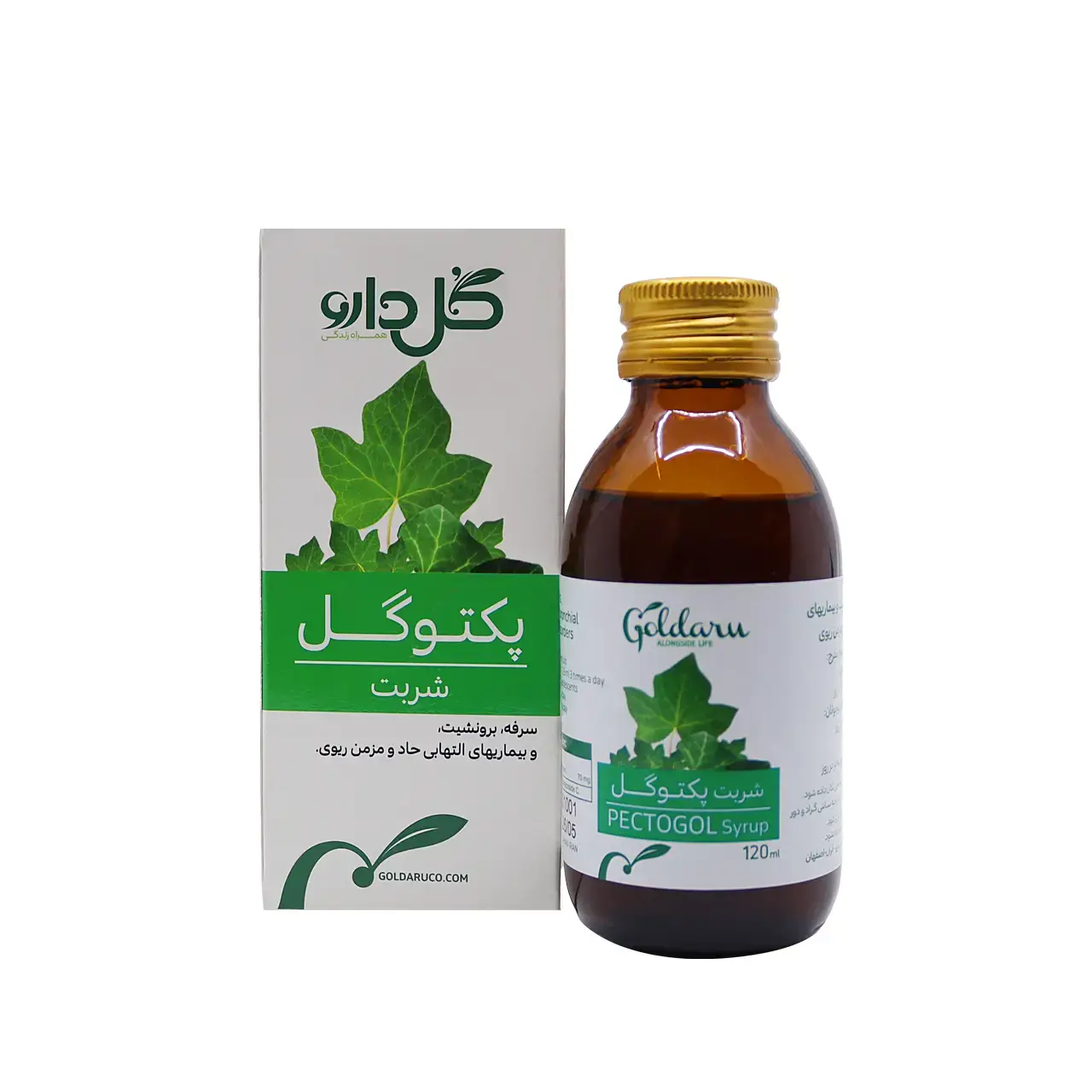 شربت پکتوگل گل دارو 120 میلی لیتر — تصویر ۶